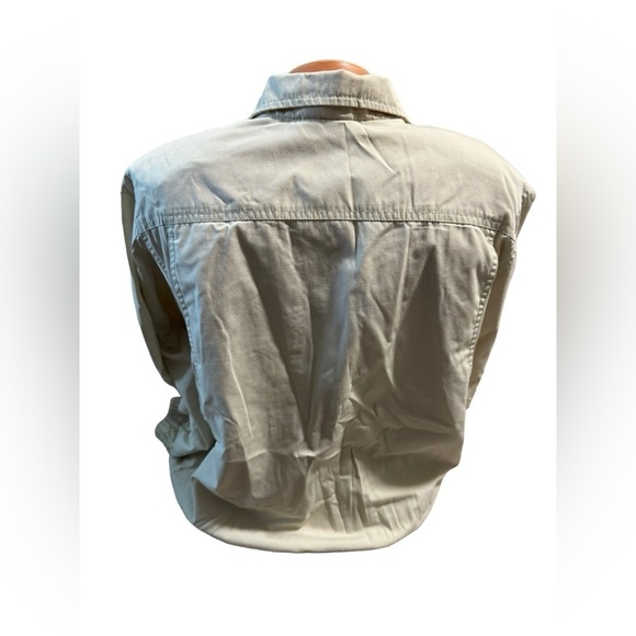 Giorgio Morandi Women's Full Zip Beige Lined Light Weight Coat Jacket Size Small - Picture 2 of 12